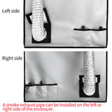 3-in-1 Multifunctional 3D Printer Enclosure Laser Engraver Eye Protective Shield Cover Resin 3D Printer Fireproof Tent with Fume Extractor Smoker HOCENWAY