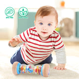 Rainmaker - 7 inch Wooden Rain Stick Montessori Toys for Babies 6-12 Months,Baby Rattle Shaker Sensory Developmental Toy,Raindrops Musical Instrument PLAY