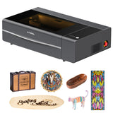 xTool P2 55W CO2 Laser Cutter, Laser Engraver Machine, Smart Desktop Cutting Machine with Dual 16MP Cameras, Laser Engraver and Cutter Machine for xTool