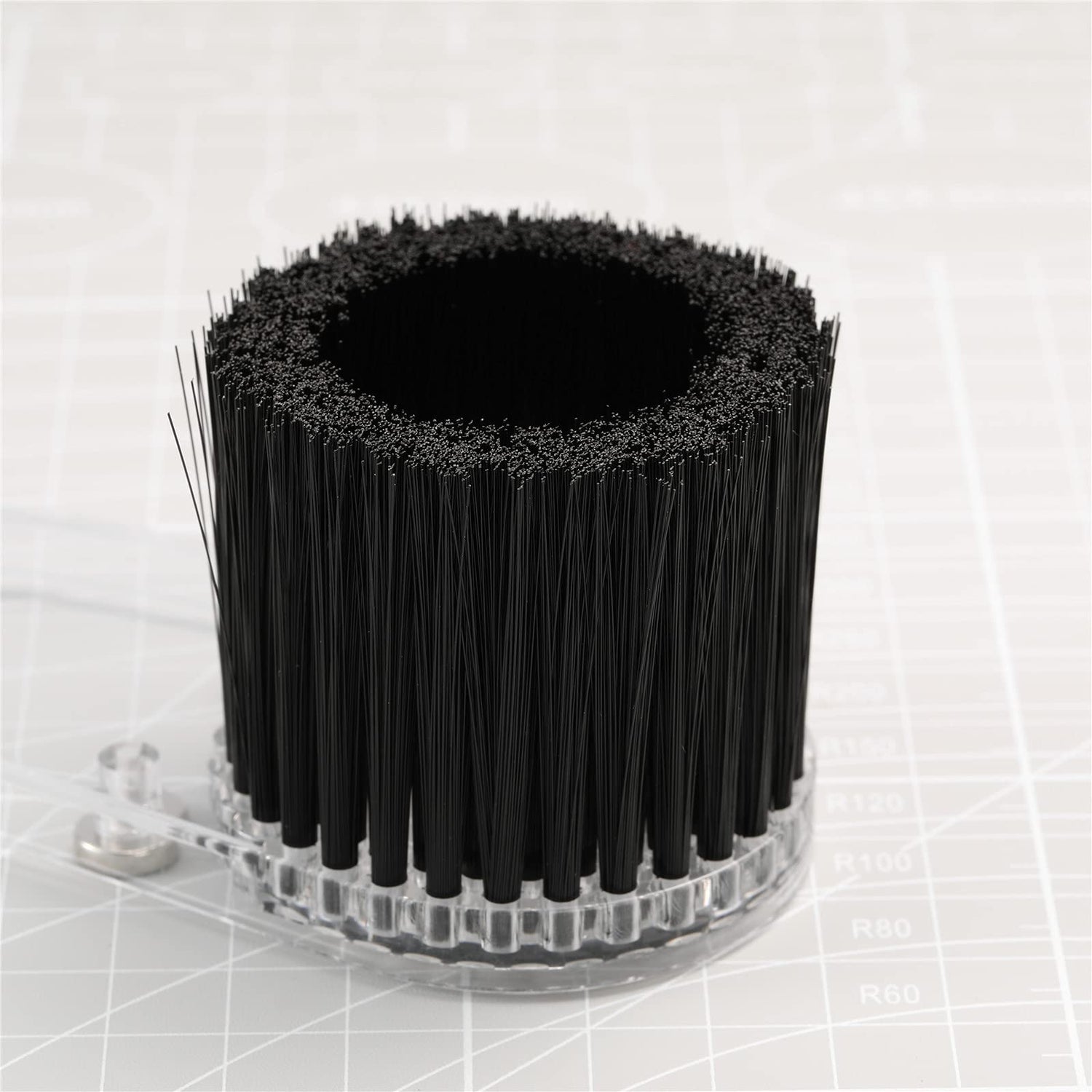 Genmitsu CNC Dust Shoe ABS Cover Cleaner for 3018 Series CNC Router/CNC Machines with a 42mm Diameter Motor, Hose Adapter Outer Diameter 38mm (1.5″), Genmitsu