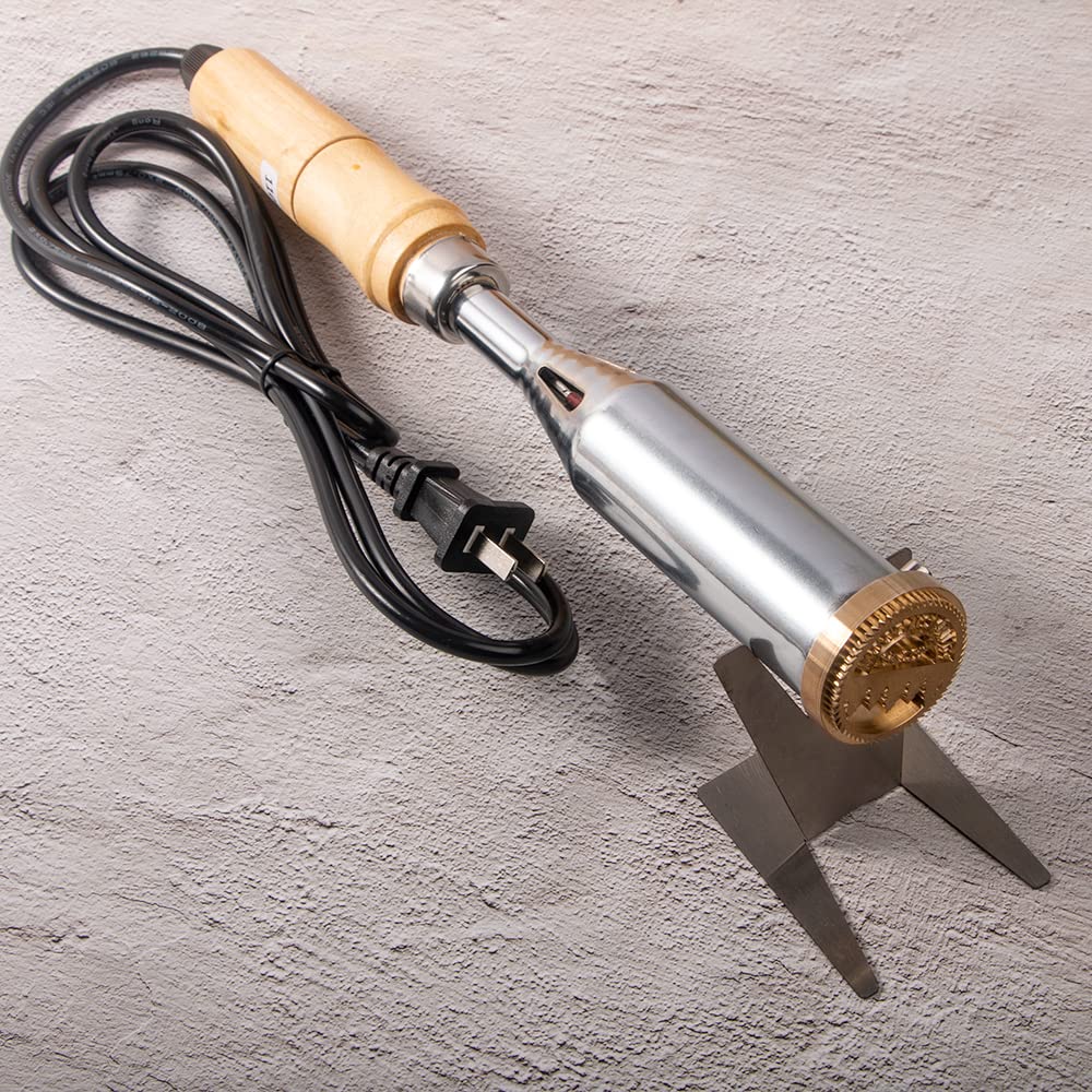 Custom STAMTECH Electric Branding Iron for Wood, Leather, and More - Personalise Your Craft Work STAMTECH