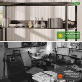 Unikito Reversible L Shaped Desk with Magic Power Outlets and USB Charging Ports, Sturdy Corner Computer Desk with Storage Shelves, Gaming Desk for Unikito