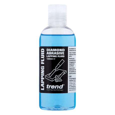 Trend Diamond Abrasive Lapping Fluid, 3.4 fl oz, Blue, Professional Grade Sharpening Fluid for Optimum Performance, DWS/LF/100 TREND