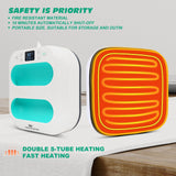 MECOLOUR Heat Press Machine for T Shirts, Portable Heat Press 9"X9" With Heat Press Mat, PTFE Teflon and 8 Pcs Tshirt Ruler Guide, Tshirt Press MECOLOUR