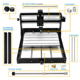 CNC 3018 Pro Upgrade Extension Kit For 3018 To 3040 Compatible For 3018 Pro CNC Engraving Milling Machine Generic