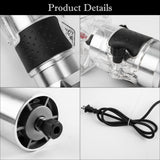 Compact Wood Router Tool 110V Electric Hand Woodworking Trimmer Palm Router kit with Gloves 15 PCS Router Bits (800W) WWahuayuan