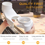 Daedalus NL330 CNC Dust Shoe, 80mm, White Daedalus