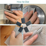 SACKORANGE 20 PCS 3 x 4 Inch 400-3000 Grit Sanding Sponge Set, Ultra Fine Sanding Sponges Pads, Soft Foam Hand Sander Block Wet Dry Sandpaper for SACKORANGE