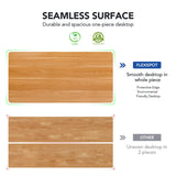 FLEXISPOT EN1 Height Adjustable Desk 55 x 28 Inches Whole-Piece Desk Ergonomic Memory Controller Standing Desk Stand Up Desk Workstation (White Frame FLEXISPOT