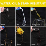 Will Well Chef Apron for Men and Women Professional for Cooking With Pockets - Adjustable - Bib Aprons - Water & Oil Resistant - 1 Pack, Black Will Well