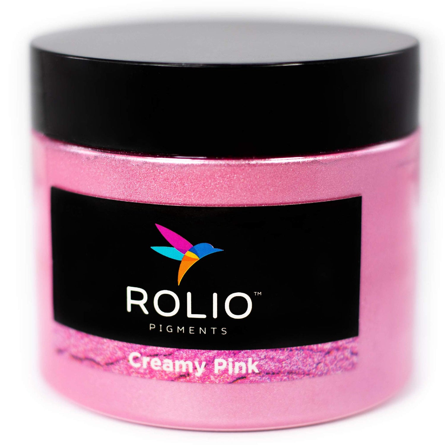 Rolio - Mica Powder - 1 Jar of Pigment for Paint, Dye, Soap Making, Nail Polish, Epoxy Resin, Candle Making, Bath Bombs, Slime - 50G / 1.76oz (Creamy Rolio
