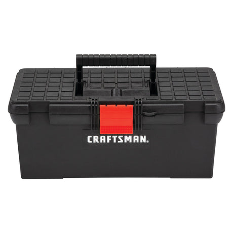 CRAFTSMAN Tool Box, Tool Storage, Lockable, Black, 16 Inch (CMST16005) Craftsman