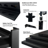 PACHIRA E-Commerce Wide Size Garage Storage Shelves Heavy Duty, 39.4" Wide Adjustable Rack 4-Tier Metal Shelving for Kitchen, Living Room, Basement, PACHIRA E-Commerce