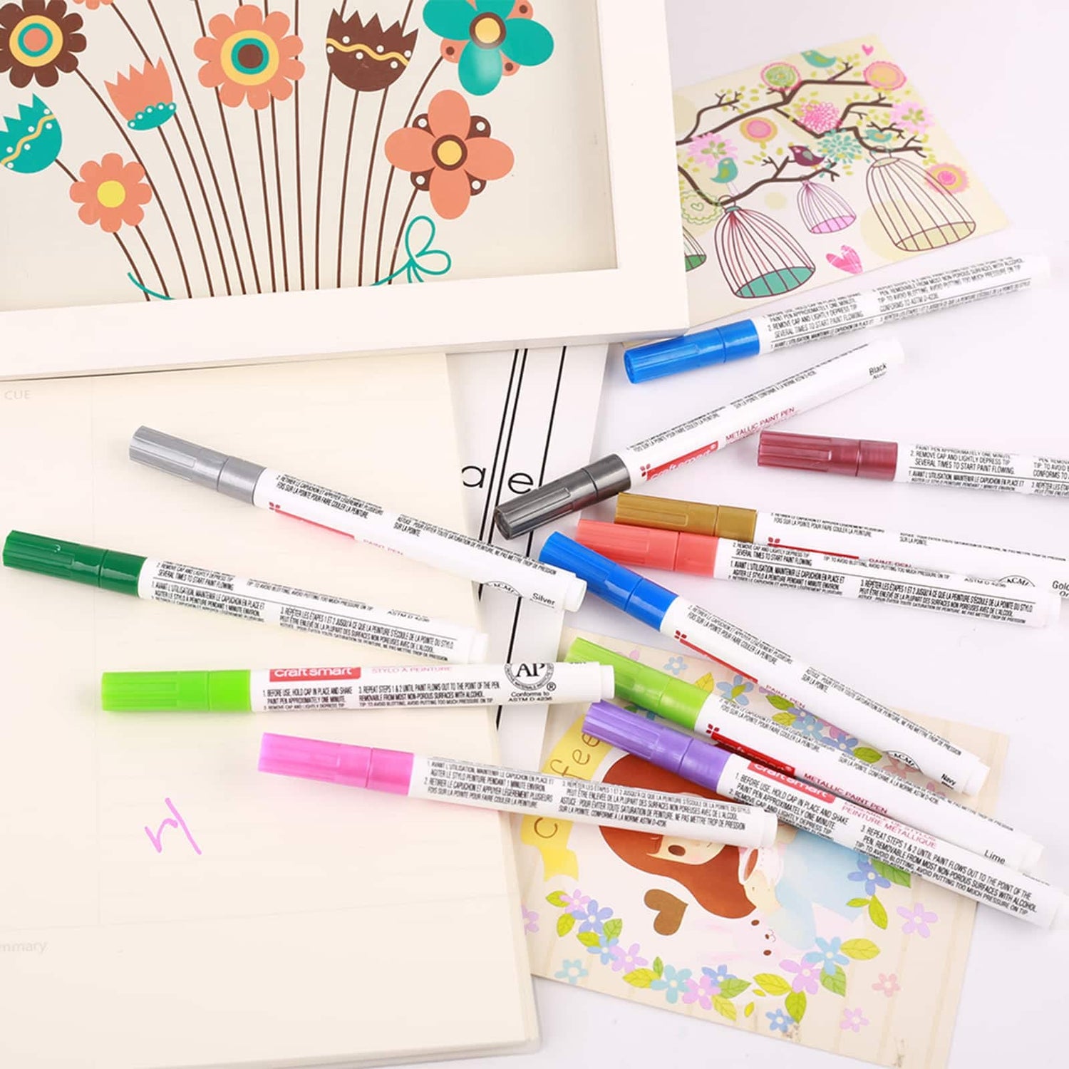 Medium Line Paint Pen Set by Craft Smart® Craft Smart