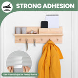 YUUMEA Double Sided Tape, Nano Mounting Tape Heavy Duty (2 Sizes, Total 400 INCHES), Clear Two Sided Wall Tape, Removable Picture Hanging Adhesive YUUMEA