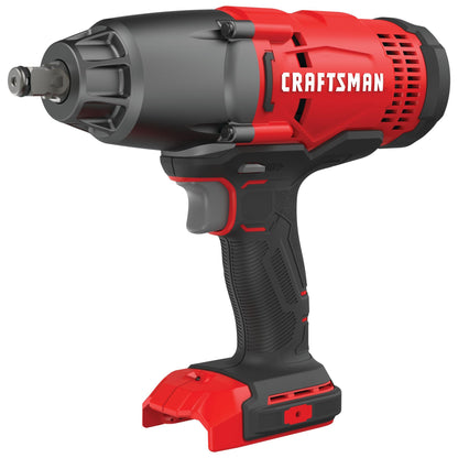CRAFTSMAN V20 Cordless Impact Wrench, 1/2 inch, Bare Tool Only (CMCF900B)