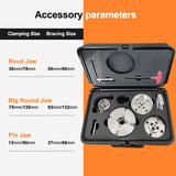 Wood Lathe Chuck Set 1" x 8 tpi， 4 inch 4 jaw self-Centering Woodturning Chuck for Lathe Tenfer