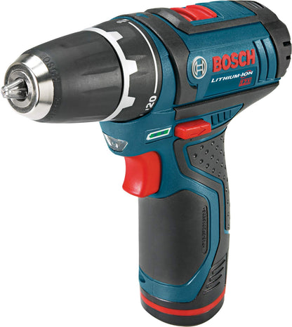 Bosch PS31N 12V Max 3/8 In. Drill/Driver (Bare Tool) , Blue - WoodArtSupply