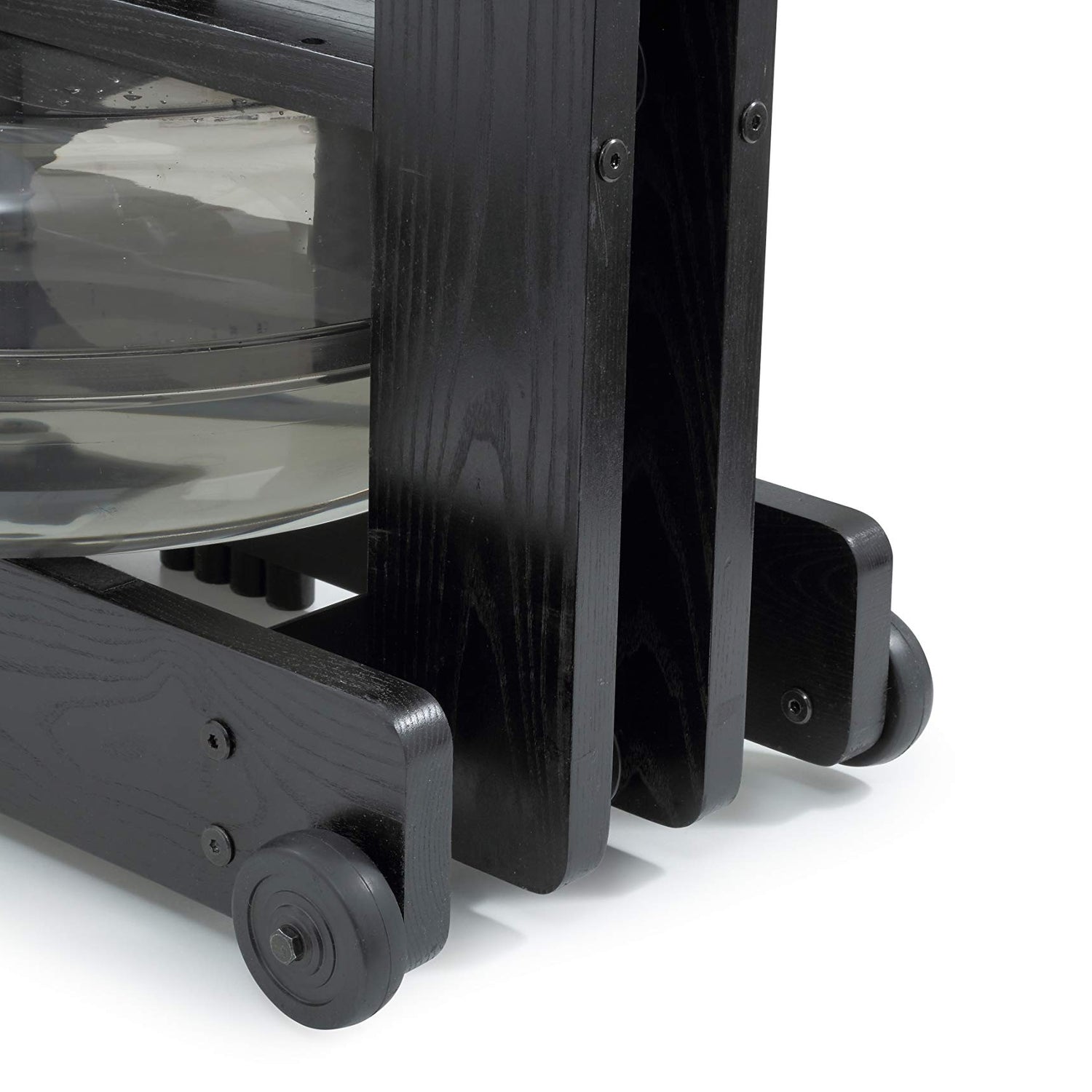 WaterRower Club All Black Rowing Machine in Ash Wood with S4 Monitor WaterRower