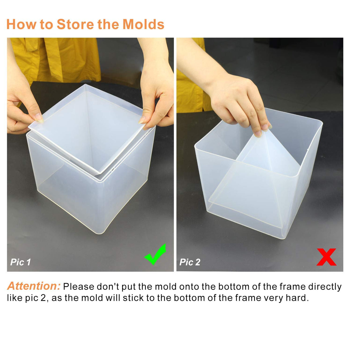 LET'S RESIN Pyramid Molds for Resin,Large Silicone Pyramid Molds,Silicone Resin Molds for DIY Pyramid, Jewelry,Great for Paperweight, Home LET'S RESIN
