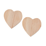 Unfinished 2In Wood Hearts (50Pc) - Crafts for Kids and Fun Home Activities Fun Express