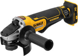 DEWALT 20V MAX* Angle Grinder Tool, Tool Only (DCG413B), Black, Yellow DEWALT