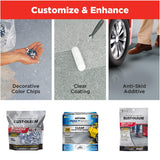 Rust-Oleum 251965 EPOXYSHIELD Garage Floor Coating, 1 Car Kit, Gray Rust-Oleum