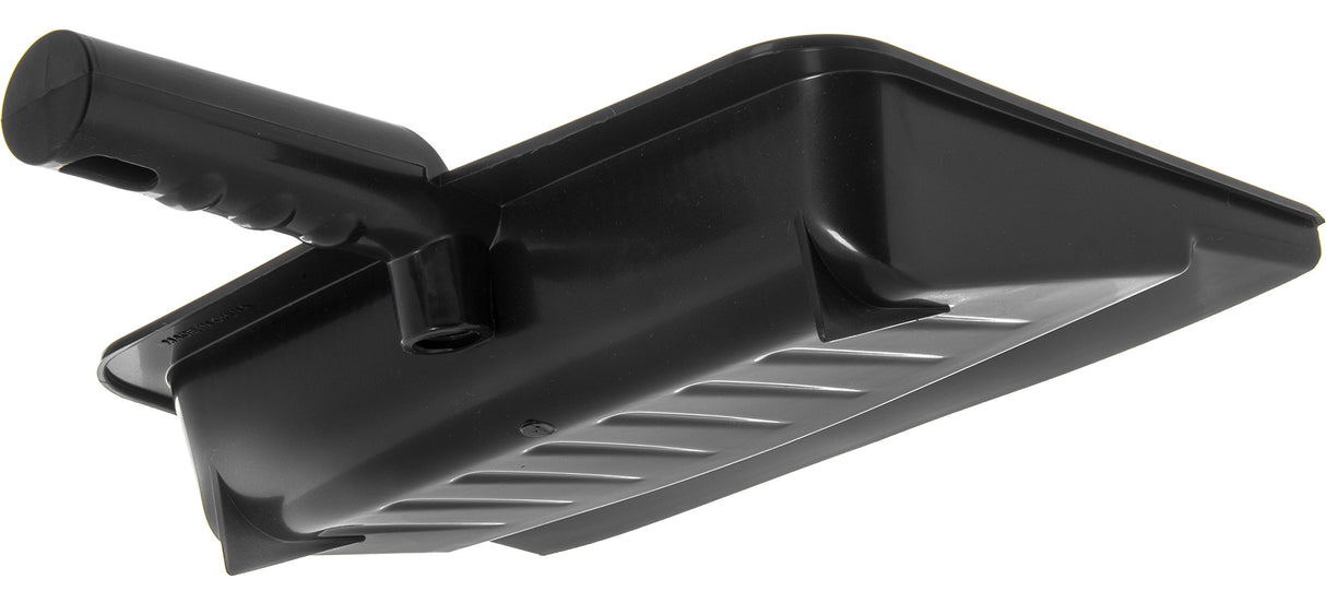 Carlisle FoodService Products 36143703 Flexible Plastic Dustpan, 12" Length, 12" Width, Black Carlisle FoodService Products