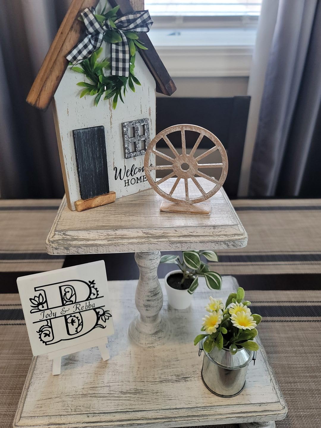 Unfinished Wood Wagon Wheel Shape | Rustic Farmhouse | DIY Craft Cutout | Up to 24" 6" / 1/4" 24 Hour Crafts