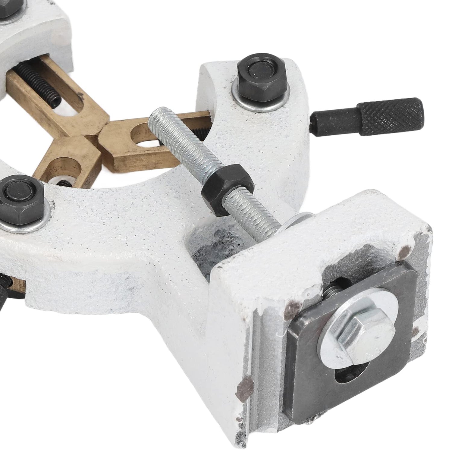 Mini Lathe Steady Rest Steady Rest Mini Lathe Machine Center Frame for WM‑210 8 inch x 16 inch Fixed Metal Stabilizer Power Lathe Accessories Hyuduo