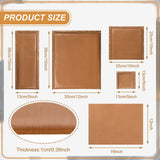 Tatuo 4 Pcs Heat Press Pillow 4 Size Heat Pressing Transfer Pillow 4 Heat Press Pillow Mat Kits 2 Pcs Heat Resistant Tape 8 Pcs Tshirt Ruler Guide Tatuo