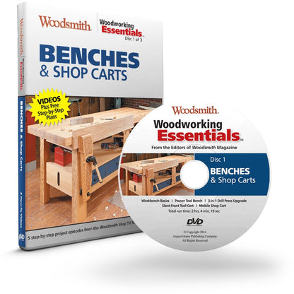 Woodsmith Woodworking Essentials 3 Disc Set - WoodArtSupply