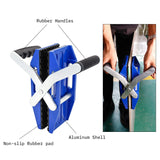 HIGHTOP A Pair Granite Slab Carrying Clamps,Double Handed Stone Panel Carriers Lifting Tools, Heavy Duty lifting clamps for Marble, Glass, Slabs and hightop