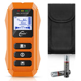 Stud Finder up to 4.7inch Contain Protecting Pouch,Wall Scanner 6 in 1 Beam Finders with Intelligent Microprocessor Chip, Audio Alarm and HD LCD PIGADA