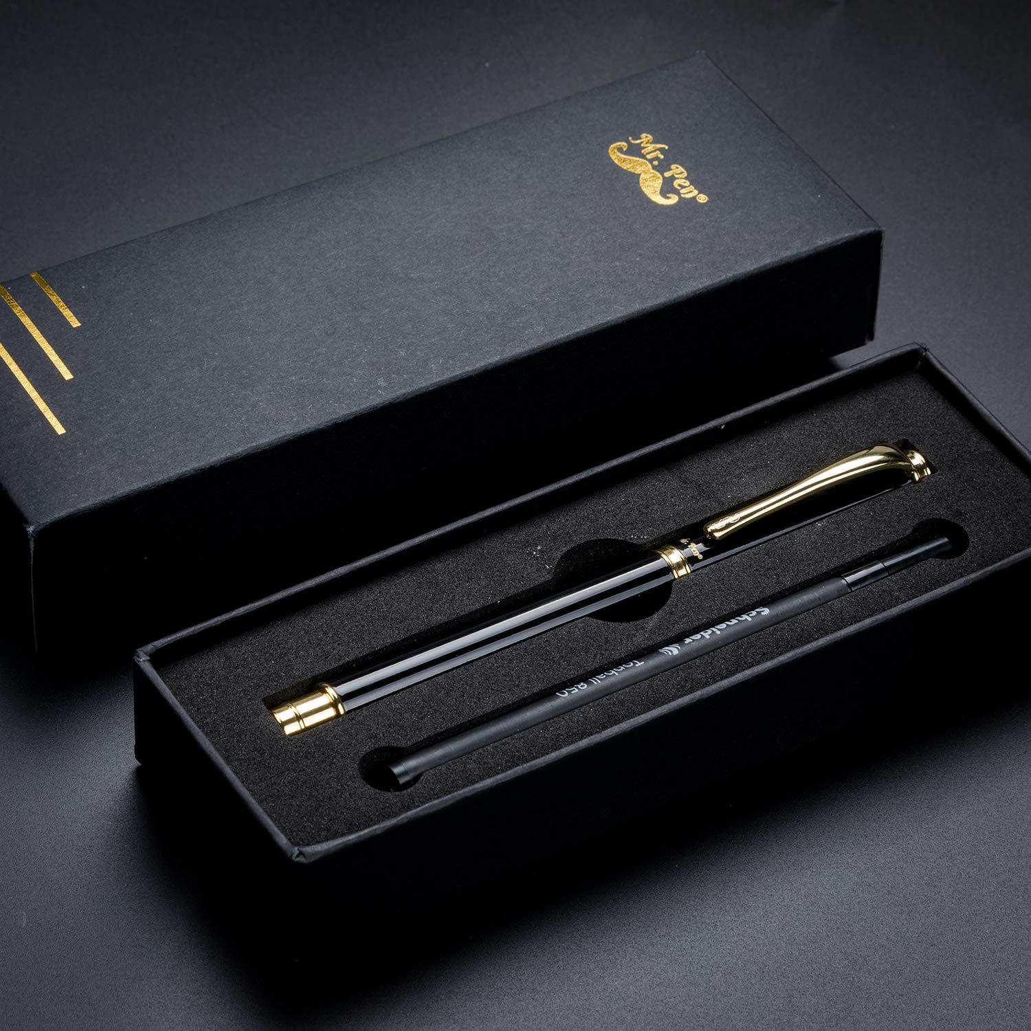 Mr. Pen- Luxury Pen, Black Barrel, Black Ink, Fancy Pen, Fancy Pens for Men, Nice Pens for Men, Pen Gift, Writing Pens, Metal Pen, Fancy Pens for Mr. Pen