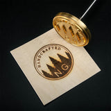 Custom Metal Branding Iron for Wood and Leather - Personalised Handcrafted Stamp by KoelntDIY KoelntDIY