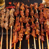 40 Pack 18'' Natural Bamboo Plant Stakes, Wood Plant Supports, Wood Garden Sticks for Plants Tomato Floral Potted, Wooden Sign Posting Garden Sticks Newflager