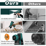 WIBENTL Paint Sprayer, 700W HVLP Electric Paint Gun, with 6 Copper Nozzles & 3 Patterns for Home Interior and Exterior, Furniture, Fence, Walls, DIY WIBENTL