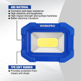 WORKPRO LED Work Light, Rechargeable Magnetic Work Lights with Stand, Portable, Waterproof, 2000LM COB Flood Light for Camping, Fishing, Car Repair, WORKPRO