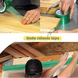 MYJOR Resin Tape, Epoxy Resin Tape, 2 in x 108 FT, Used for epoxy molding, Silicone Adhesive, Acid and Alkali Resistance, Easy Release, no Residue MYJOR