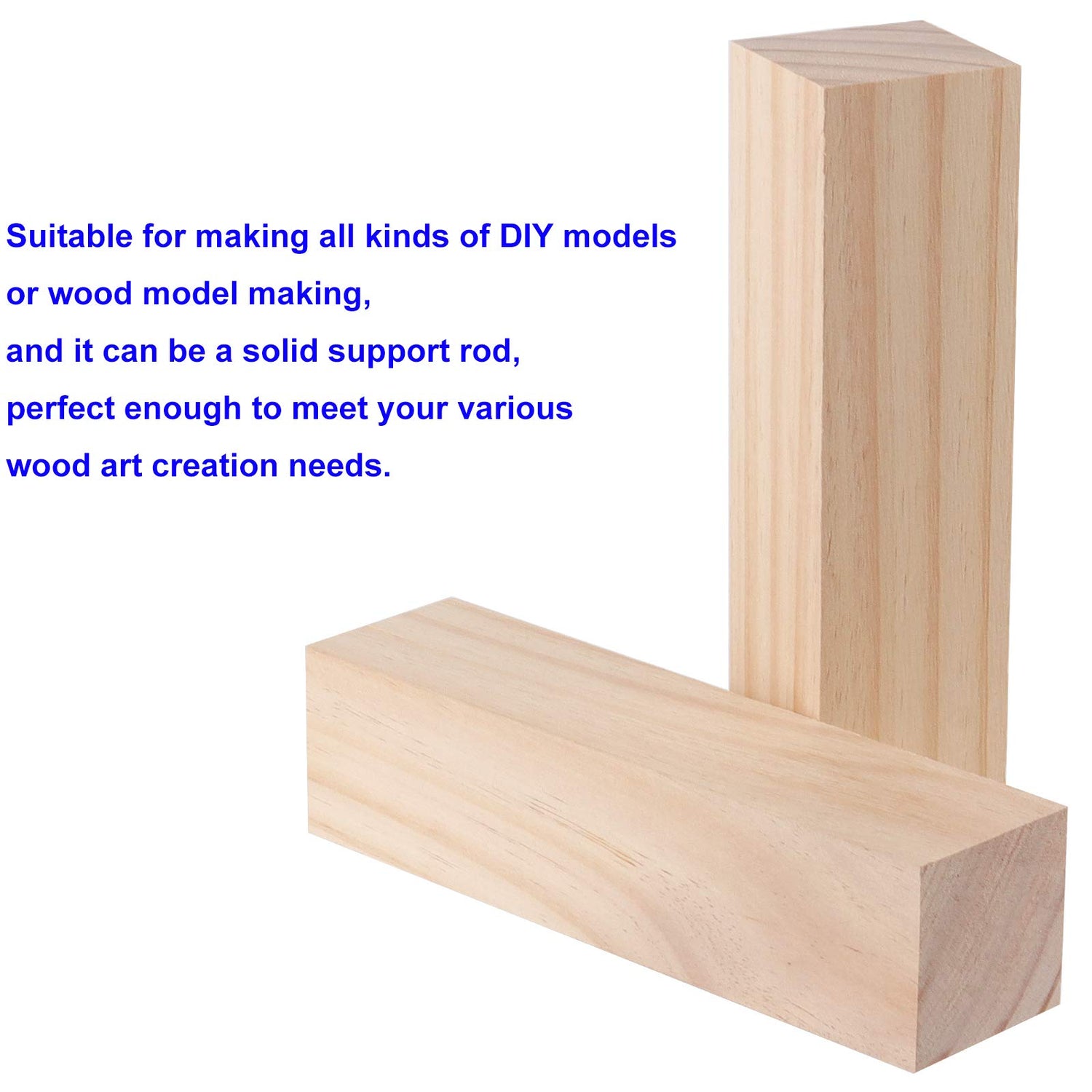 KOHAND Maple Square Turning Blank, 8 PCS Lumber Turning Boards 2 x 2 x 8 Inch, Square Lathe Turning Blanks for Wood Carving & Turning KOHAND