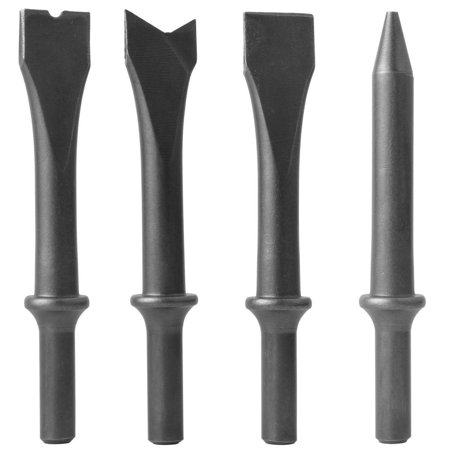 PROSHI 150mm air hammer kit 4-chisels, 4500 BPM, pneumatic hammer shovel tool, air chisel pneumatic shovel tool, pneumatic tools, air shovel by PROSHI