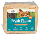 Manna Pro Fresh Flakes | Chicken Coop Bedding | Pine Shavings for Chicken Bedding | 4 Cubic Feet Manna Pro