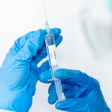 Schneider Nitrile Exam Gloves, 4mil, Blue, Large 100-ct Box, Disposable Latex / Powder-Free, Food Safe Rubber Medical / Cleaning Gloves for Cooking & Schneider