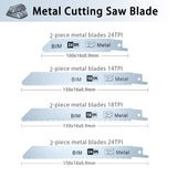 36PCS Reciprocating Saw Blades LEILUO Pruning Saw Blade for Wood Metal Plastic Sawsall. Blades Set fit DeWalt Bosch Makita Milwaukee Porter-Cable LEILUO