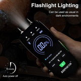 Wood Moisture Meter, Firewood Moisture Tester, Drywall Moisture Detector Professional Moisture Content Meter Lumber Logs Concrete Floors Carpet RDINSCOS