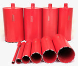 BLUEROCK TOOLS Model: 10Z1RB CONCRETE CORE DRILL w/ROLLING BASE- 1"-10" BIT SET PACKAGE DEAL! BLUEROCK