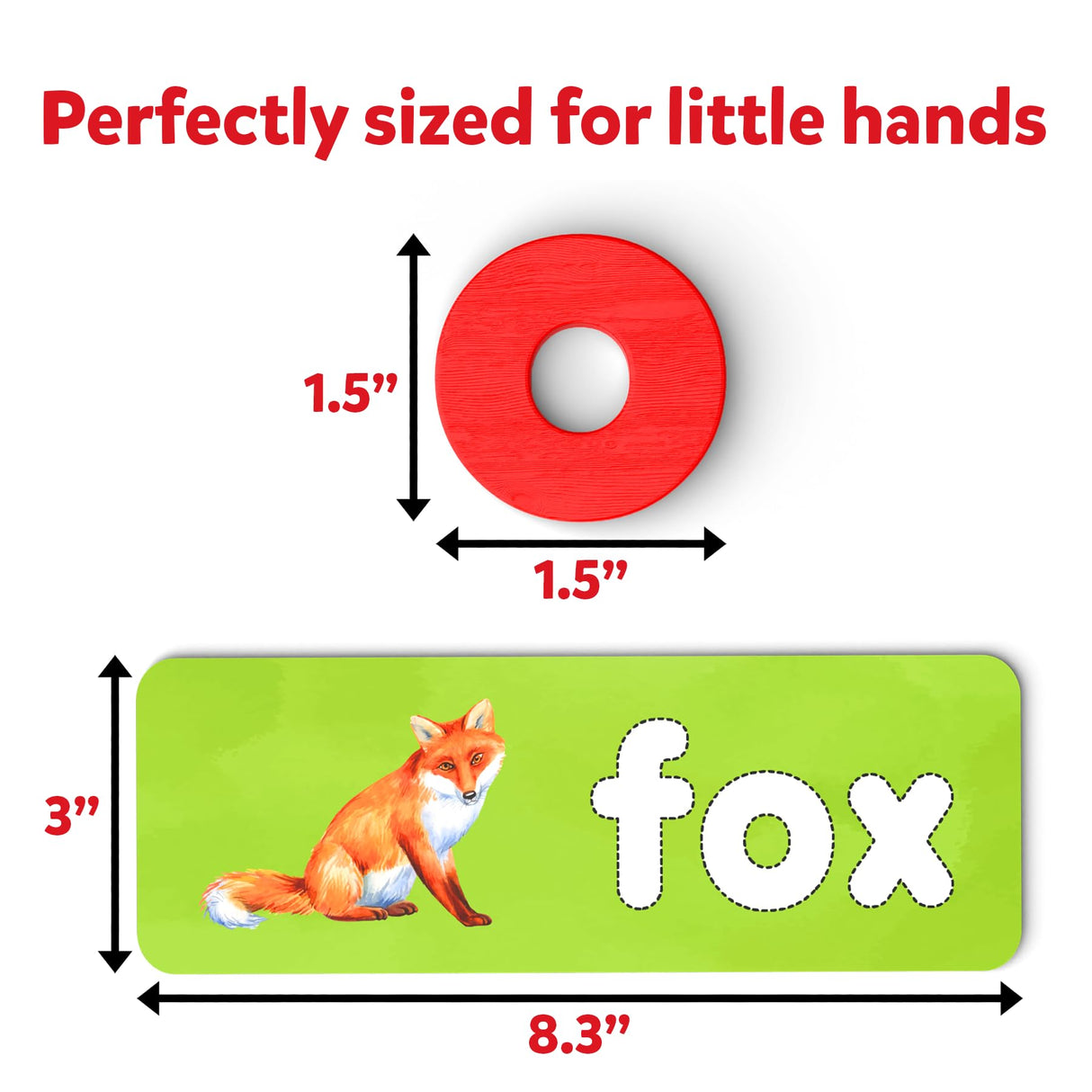 Skillmatics Preschool Learning Activity - Ready to Spell, Stage-Based Learning to Improve Vocabulary & Spelling, Educational Toy, Gifts for Boys & Skillmatics