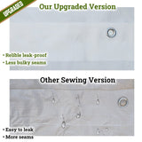 YardGrow 12 x 20 Feet Replacement Top Canopy Roof Cover for Carport Garage Shelter with Bungees, Frame Not Included (White) YardGrow