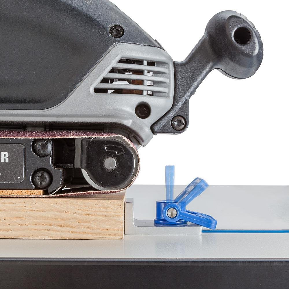 Rockler Inline Track Stop for T Track System – Durable Aluminum T Tracks Woodworking Stop features Low-Profile Knobs - T-Track Stop Measure 1-1/2'' x ROCKLER